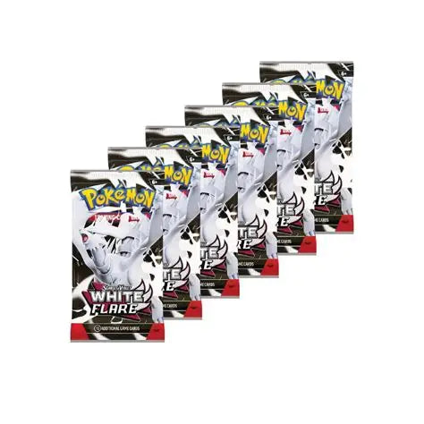 White Flare Booster Box